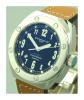 Thunderbolt Automatic Watch, Blue Dial With Leather Strap