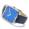 Vertex II Watch, Blue Dial With Navy Leather Strap