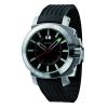Concept One Big Date, Black Dial With Rubber Strap