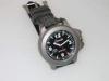 Fondale GF Divers Watch, Black Dial With Leather Strap