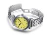 Offroad "No1" Automatic Watch, Yellow Dial With Stainless Steel Bracelet