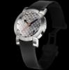 XE 5000 "Minutes" Automatic Watch, Silver Engine Turned Dial With Rubber Strap