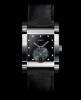 Avenue "Petite Seconde" Automatic Watch, Black Dial With Leather Strap