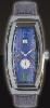 Bananas Tonneau Watch, Violet Dial With Leather Strap