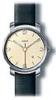 Piccadilly "Quarter" Automatic Watch, Yellow Dial With Leather Strap