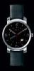 Piccadilly "GMT" Automatic Watch, Black Dial With Leather Strap
