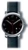 Piccadilly "Quarter" Automatic Watch, Black Dial With Leather Strap