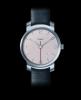 Piccadilly "Quarter" Automatic Watch, Rose Dial With Leather Strap