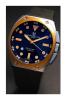 Super Avio, Black Dial/Orange Numerals With Rubber Strap