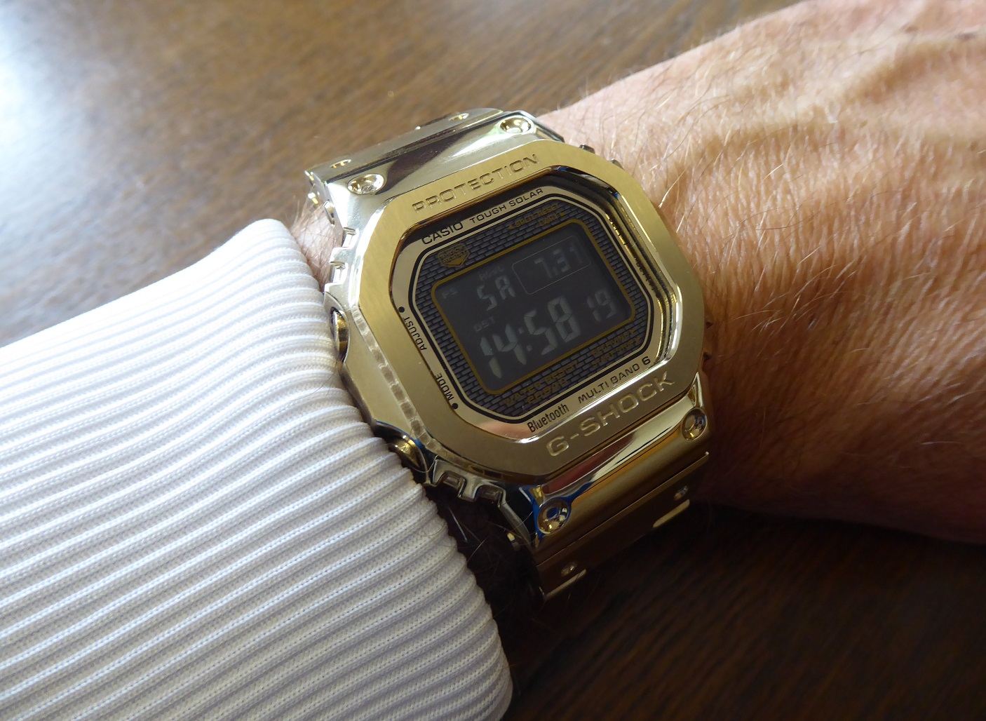 gold g shock gmw b5000