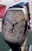 Longines Evidenza Moon Phase Triple Date, Silver Guilloche Dial, Black Leather Strap