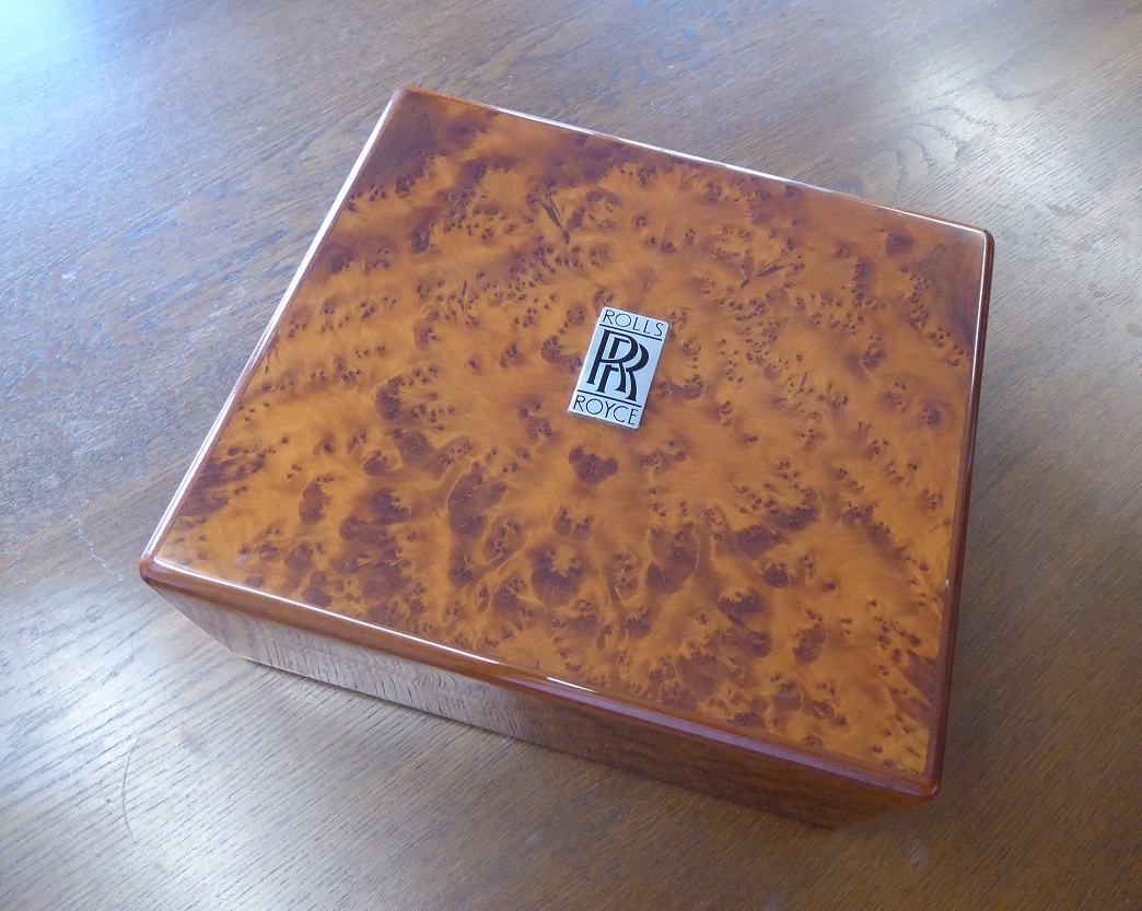 An Alfred Dunhill For Rolls Royce Humidor 