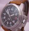 Hamilton Khaki Automatic, Black Dial With Leather Strap