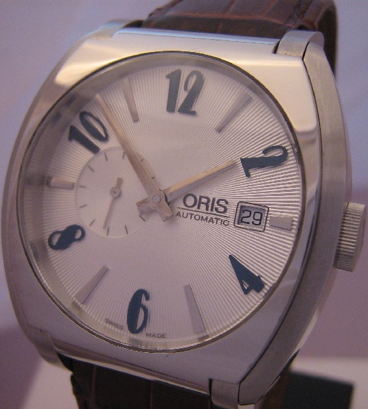 Oris Frank Sinatra Small Seconds, Silver Dial With Leather Strap