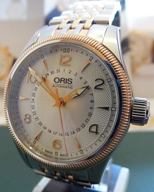 Oris Big Crown Pointer Date, Silver Dial, Stainless Steel Bracelet