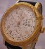 Charmex President Chronometer, Silver Dial With Leather Strap