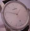Eterna Soleure Automatic Watch, Silver Dial With Leather Strap