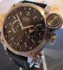 Oris BC4 Flight Timer, Black Dial, Leather Strap & Stainless Steel Bracelet