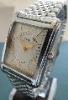 Oris Rectangular Pointer Date, Silver Dial, Stainless Steel Bracelet