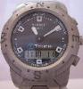 Tissot T Touch Titanium, Black Dial With Titanium Bracelet