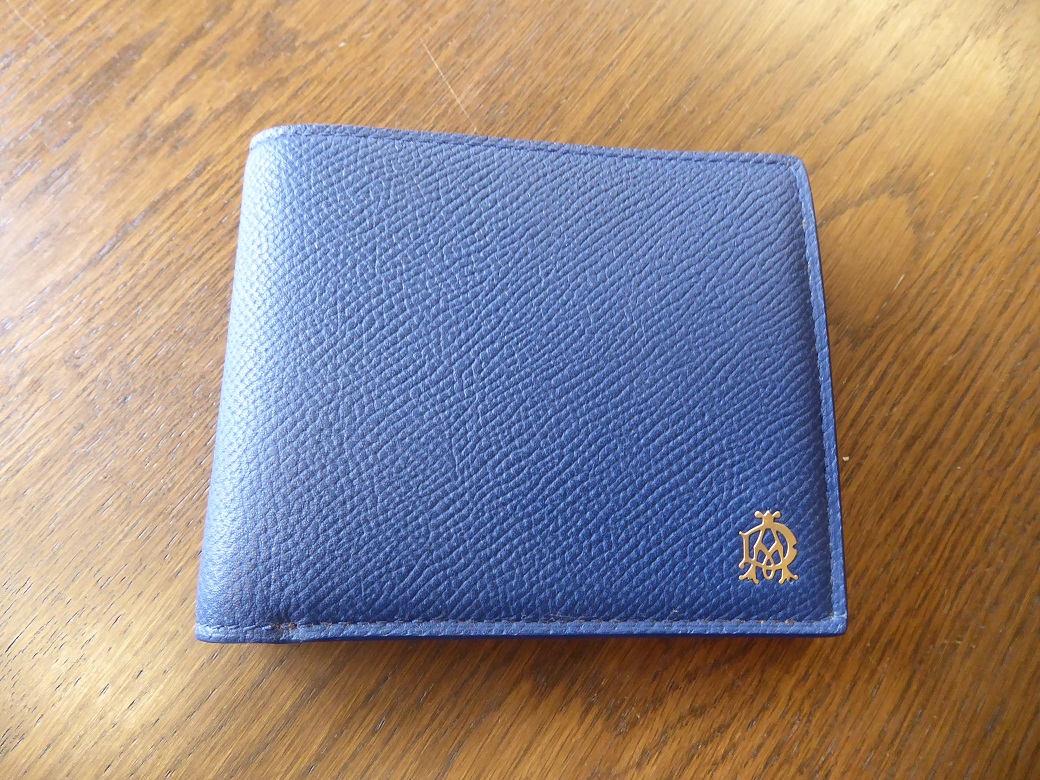 Alfred Dunhill Leather Bi Fold Wallet