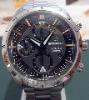 Eterna Kontiki Automatic Chronograph, Black Dial, Bracelet