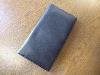 Bill Amberg Leather Long Coat Wallet