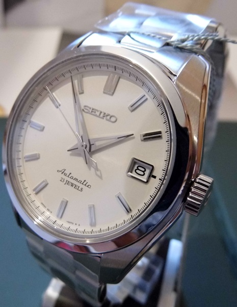 Seiko Automatic, White Dial, Steel Bracelet