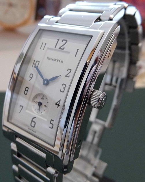 Tiffany & Co Grand Resonator, White Dial, Steel Bracelet