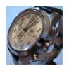 Alfa Romeo Automatic Chronograph, Silver Dial, Leather Strap