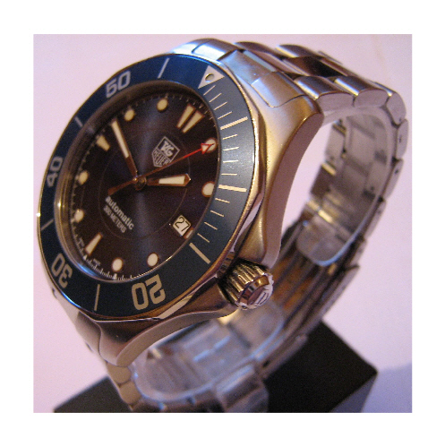 Tag Heuer Aquaracer, Blue Dial With Stainless Steel Bracelet