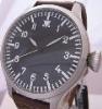 Azimuth Bombardier I, Black Dial With Leather Straps