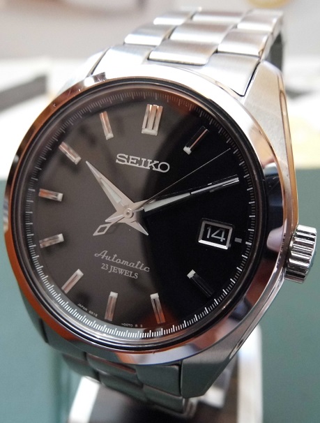 Seiko SARB033 Automatic, Black Dial, Steel Bracelet