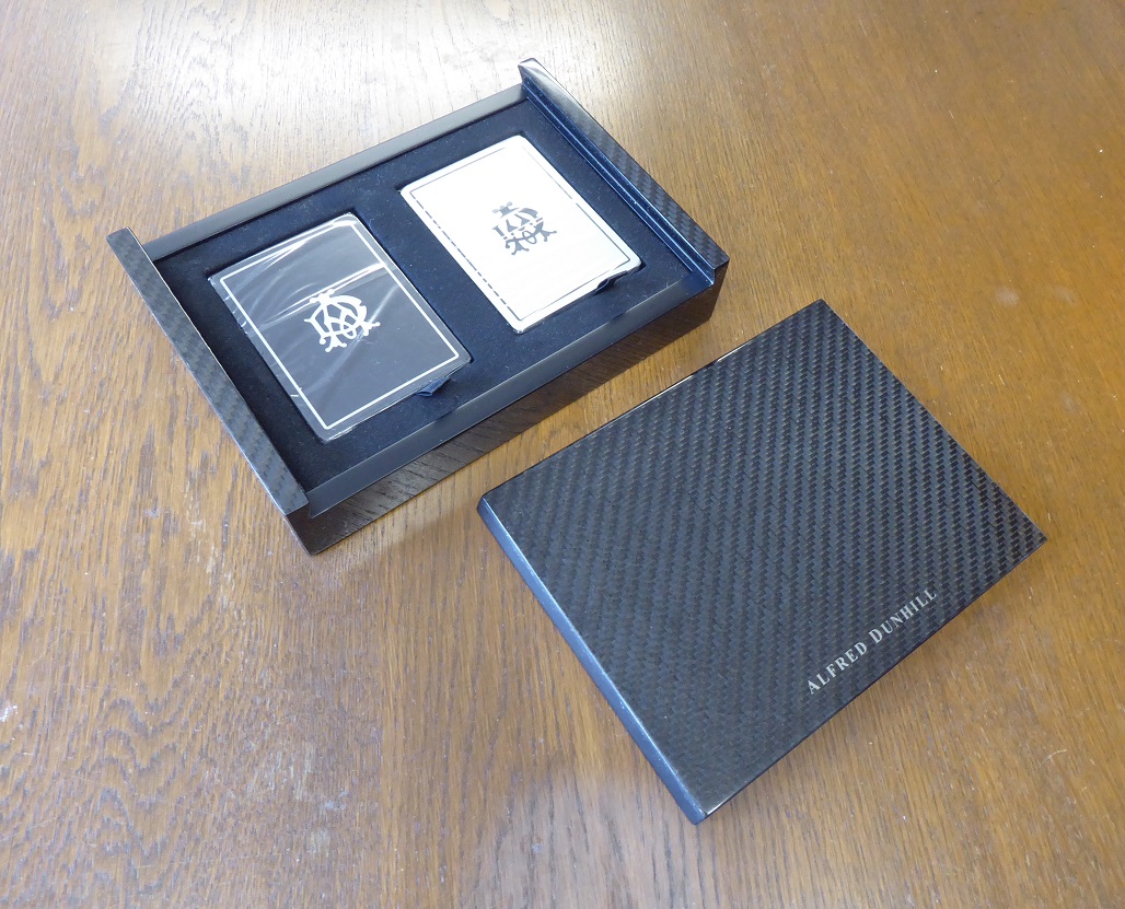 Two Decks Of Alfred Dunhill Playing Cards
