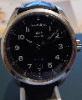 Oris Classic XXL Calendar, Black Dial, Black Leather Strap