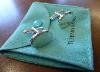 Tiffany & Co Sterling Silver Engine-Turned Oval Cufflinks