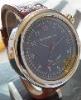Giuliano Mazzuoli Manometro, Blue Dial, Brown Leather Strap