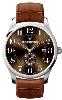 C Tradition Automatic Watch, Brown Dial With Leather Strap