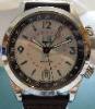 Alfred Dunhill Traveller GMT, White Dial, Leather Strap