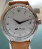Daniel JeanRichard Alfa Romeo Ltd Edition, White Dial, Leather Strap