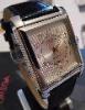 Rotary Reversible Automatic, Silver Dial, Leather Strap