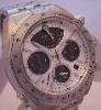 Cititzen Eco Drive Signature Flyback, SIlver Dial, Steel Bracelet