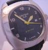 Locman 1970 Automatic Watch, Black Dial With Leather Strap