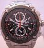 Seiko Sportura Honda F1, Black Dial, Stainless Steel Bracelet