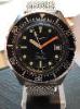 Squale 50 Atmos Professional, Black Dial, Mesh Bracelet