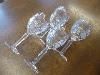 4 Ralph Lauren Glen Plaid Wine Glasses