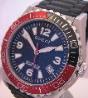 Gucci Pantheon Divers Watch, Black Dial With Rubber Strap