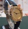 Tiffany Atlas Ladies 18K Gold, Gold Dial, Leather Strap