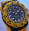 Vintage Tag Heuer F1, Black Dial With Yellow Strap