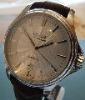 Epos Sportive Automatic, Silver Guilloche Dial, Brown Leather Strap